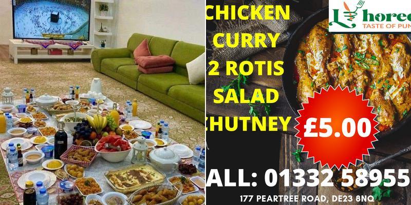 Lahorees Takeaway and Catering Derby Menu