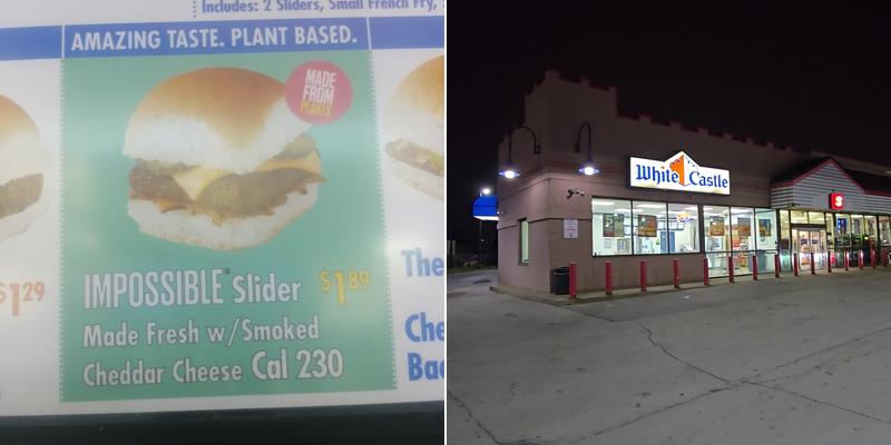 White Castle Menu