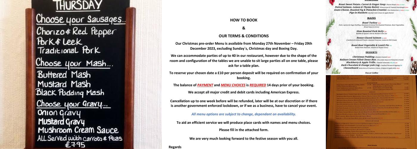 Kings Head Hotel Menu