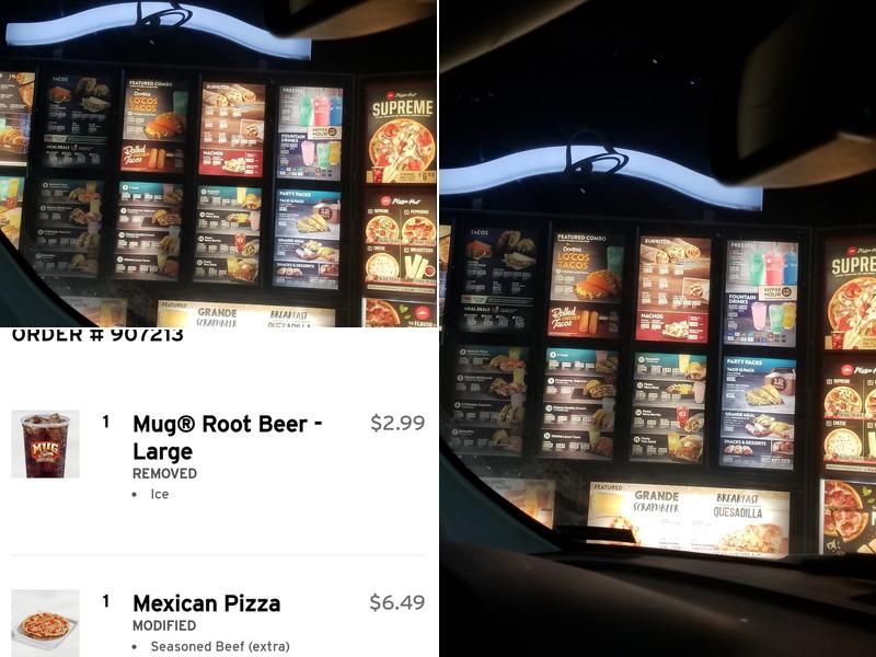 Taco Bell Menu