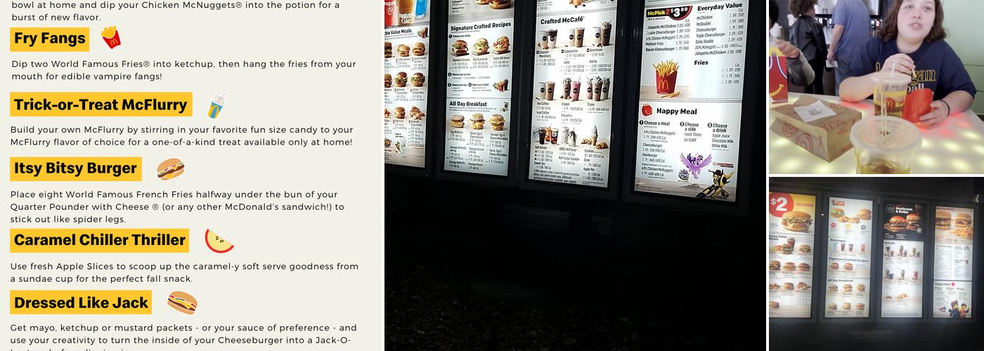 McDonald's Menu