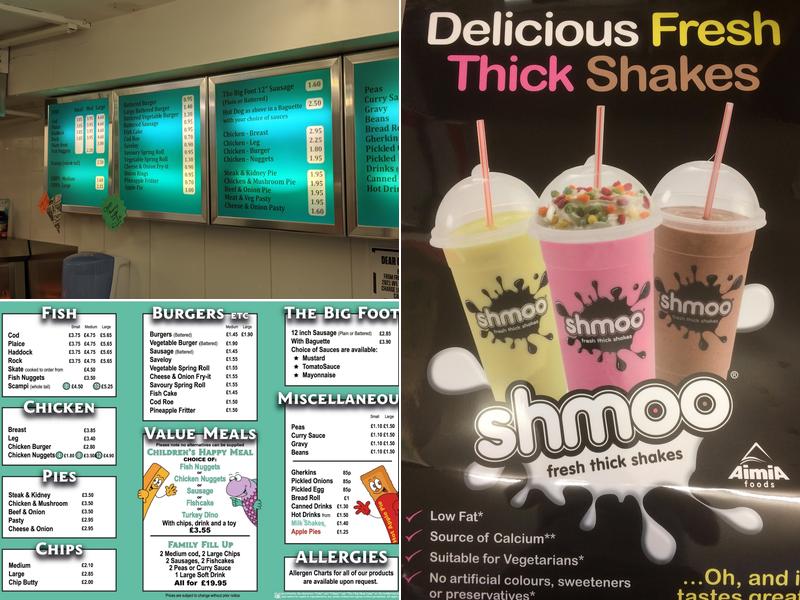 The Perfect Catch Menu