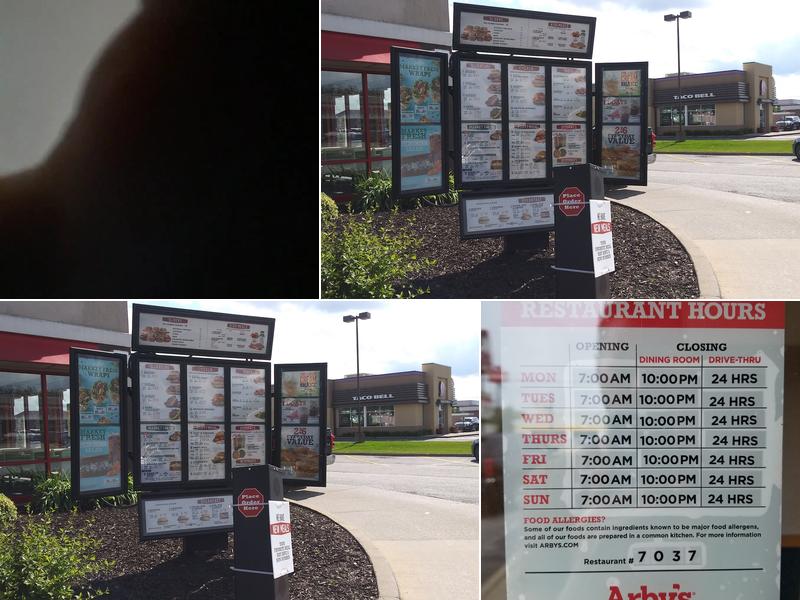 Arby's Menu