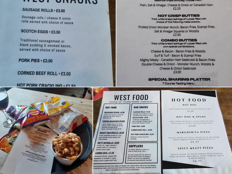 West Riding Refreshment Rooms Menu