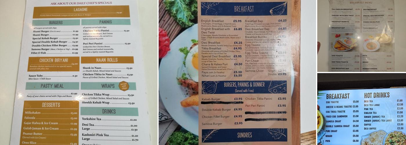 HALWA (Yaadgaar) Menu