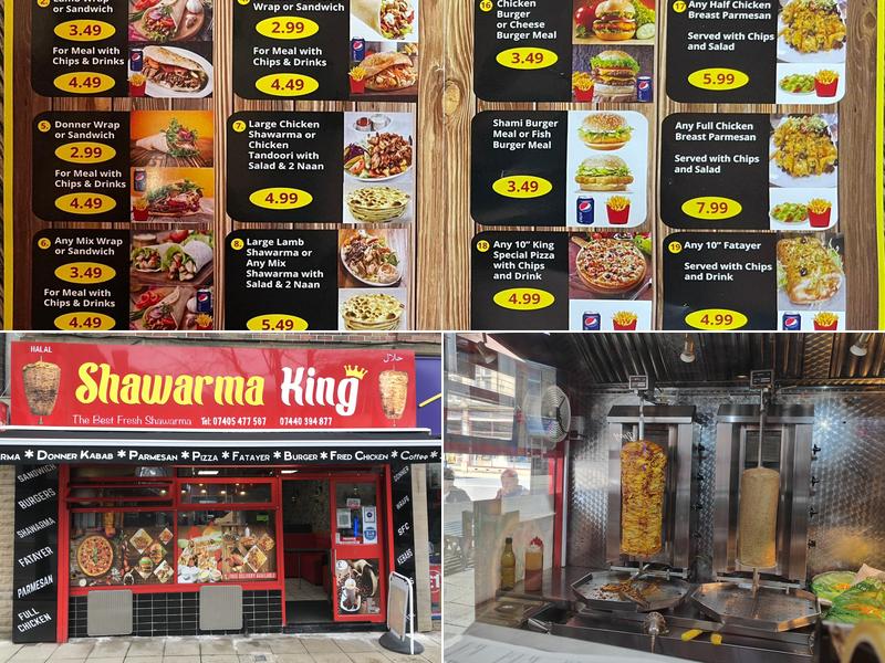 Shawarma King Menu