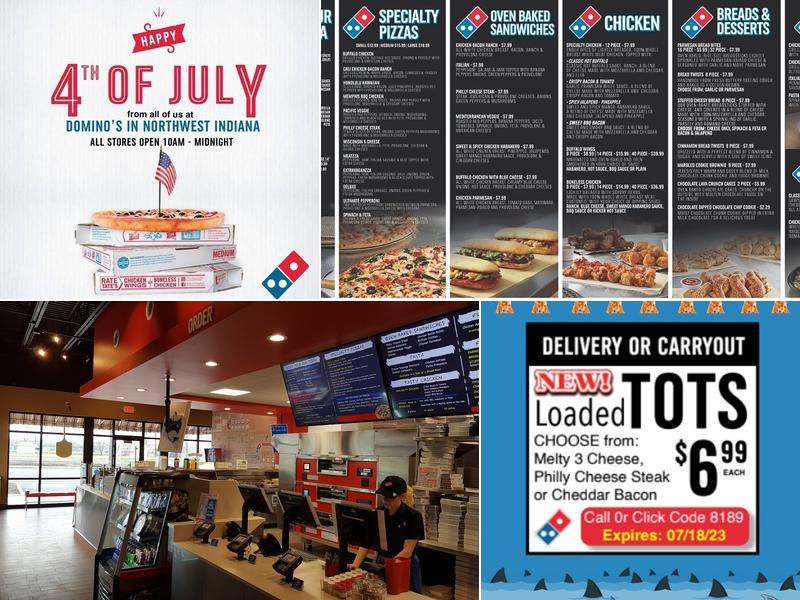 Domino's Pizza Menu