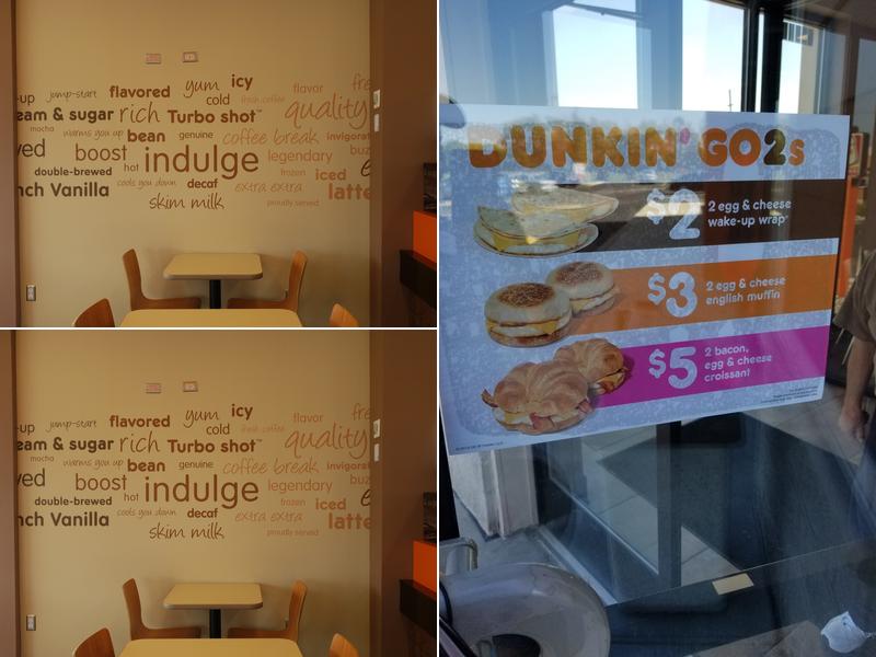 Dunkin' Menu
