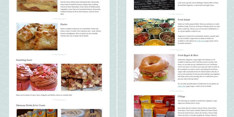 The Wild Blackberry Menu