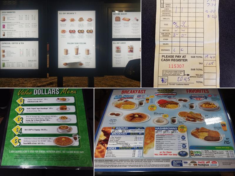 Waffle House Menu
