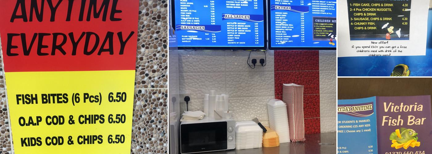Victoria Fish Bar Menu