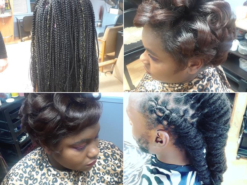 Ebony and Ivory Hair Design and Weaves