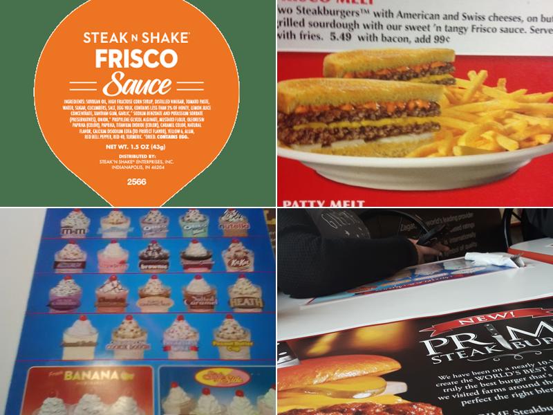 Steak 'n Shake Menu