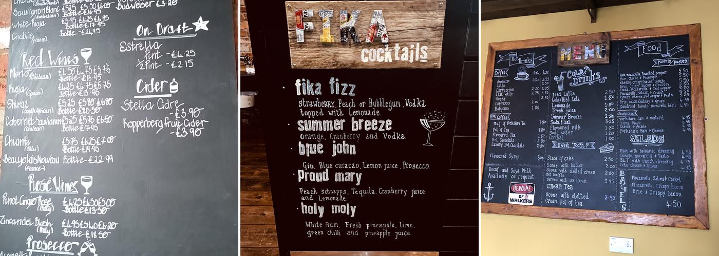 Fika Coffee and Wine Lounge Menu