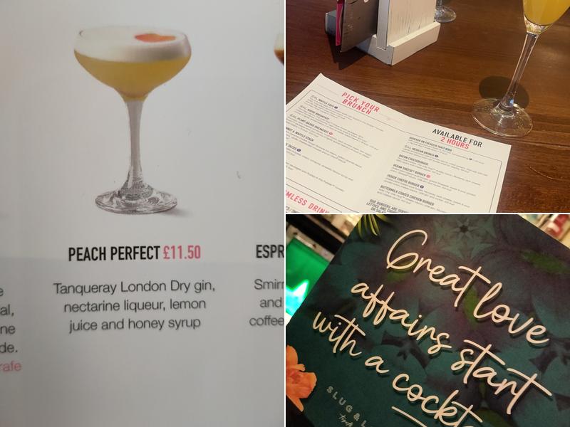 Slug & Lettuce - Doncaster Menu