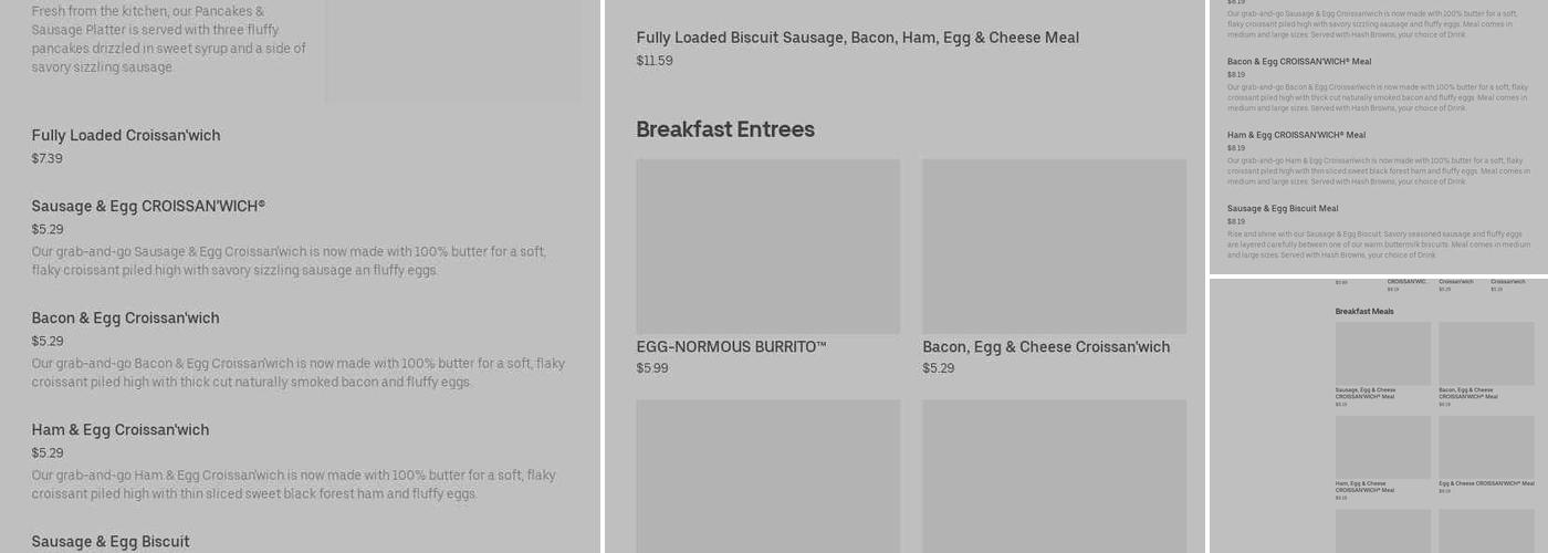 Burger King Menu
