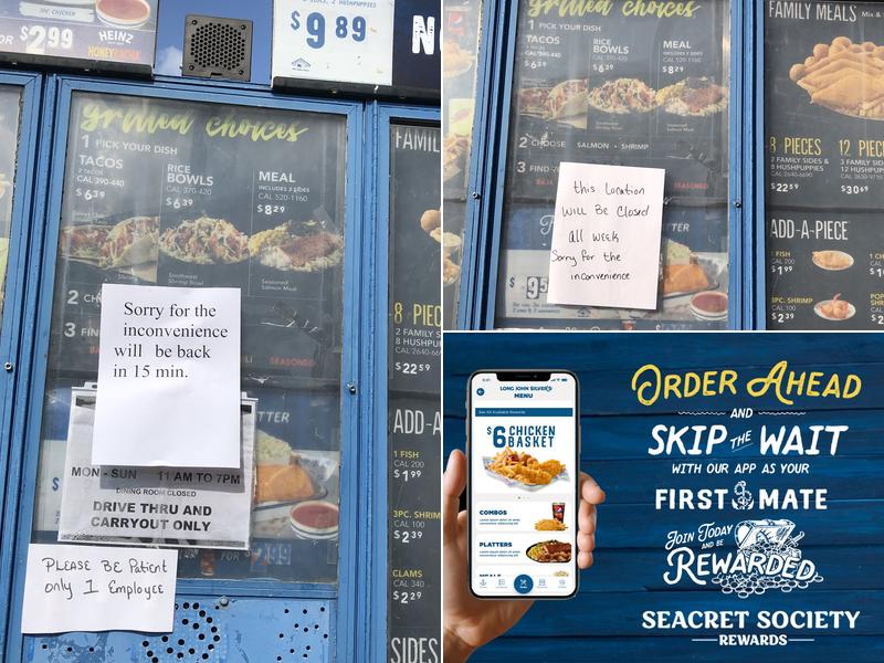 Long John Silver's Menu