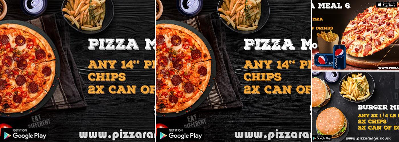 Pizza Range Menu