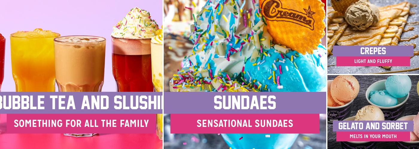 Creams Cafe Doncaster Menu