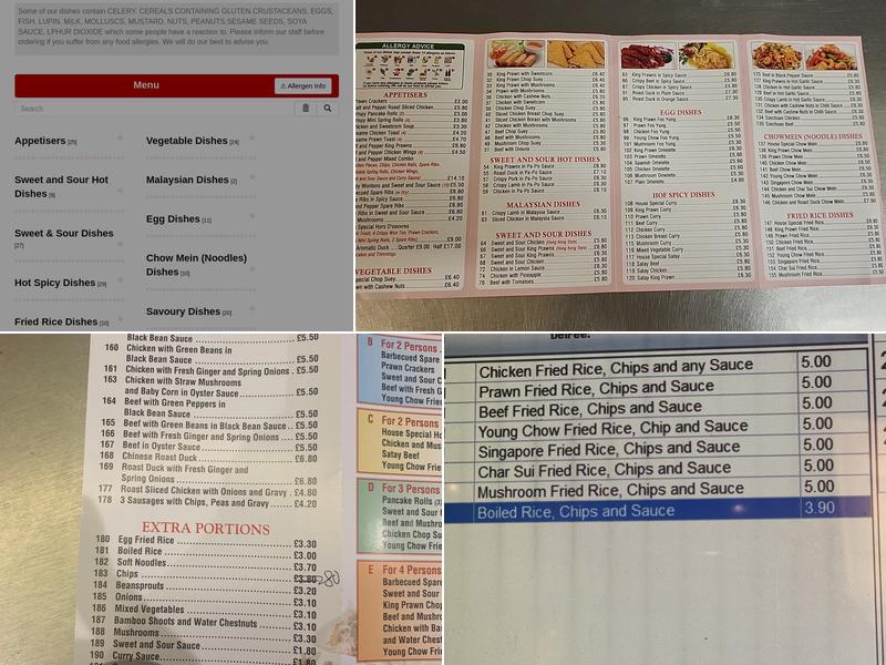New Curry House Menu