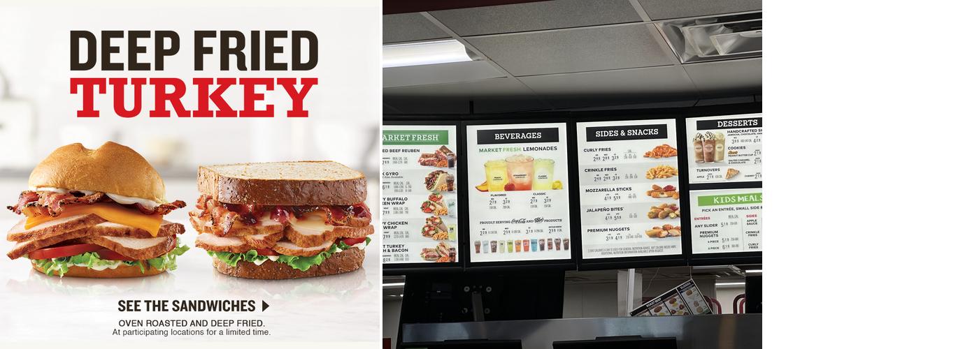 Arby's Menu