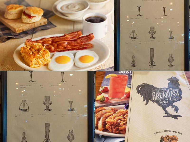 Cracker Barrel Old Country Store Menu