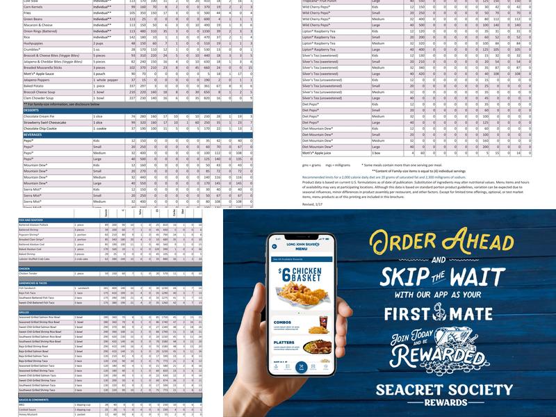 Long John Silver's Menu