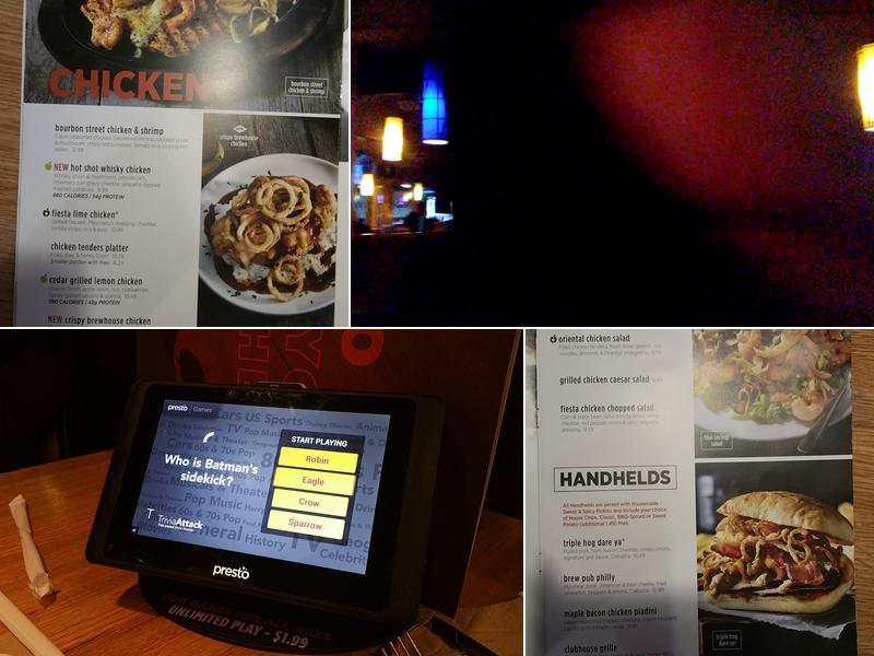 Applebee's Grill + Bar Menu