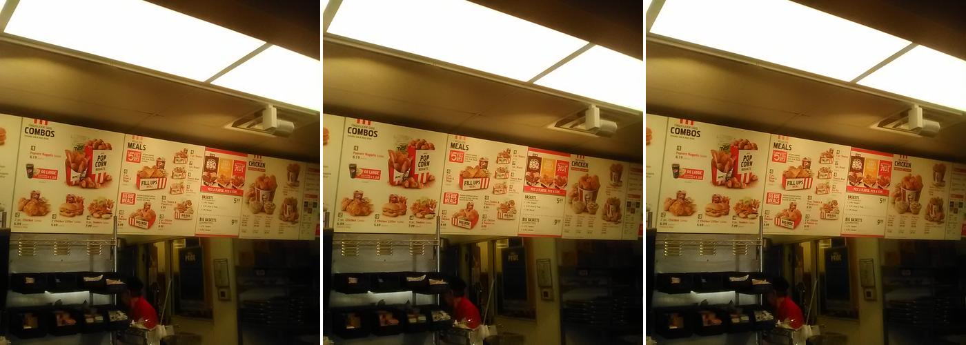 KFC Menu