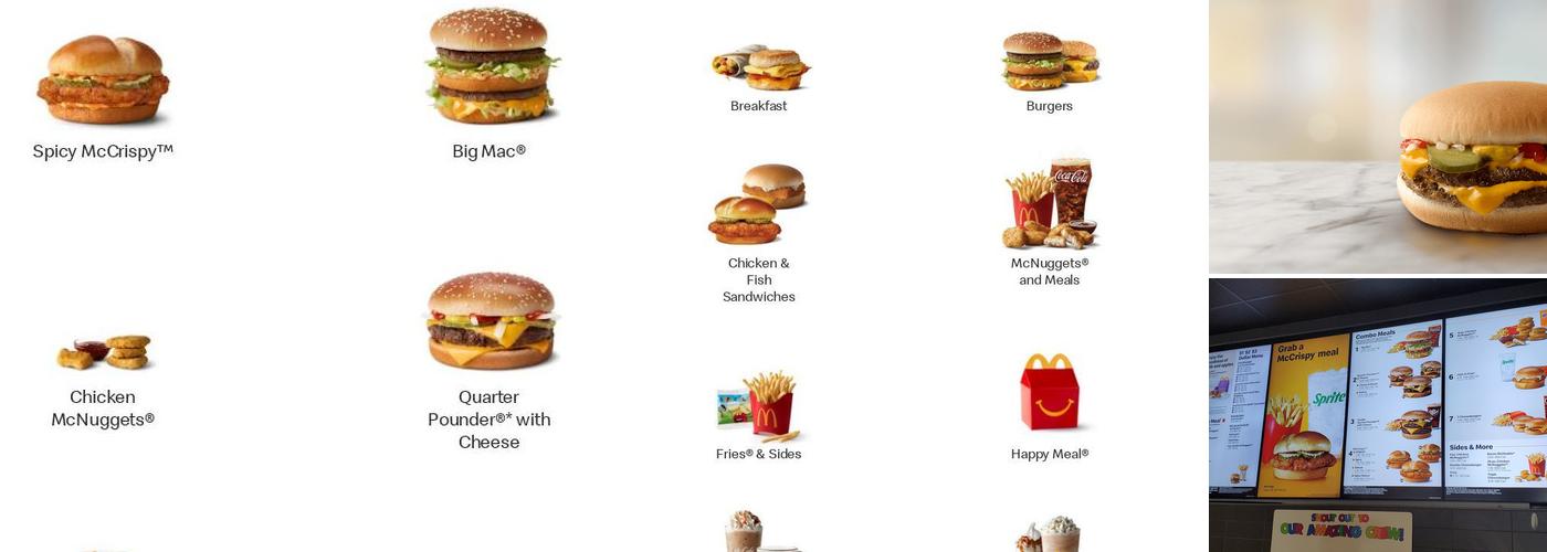 McDonald's Menu