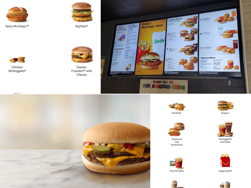 McDonald's Menu