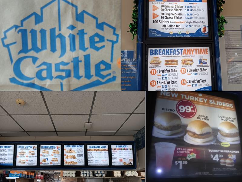 White Castle Menu