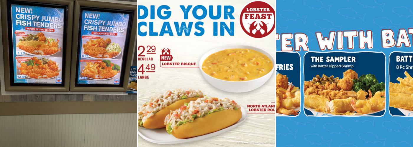 Captain D's Menu