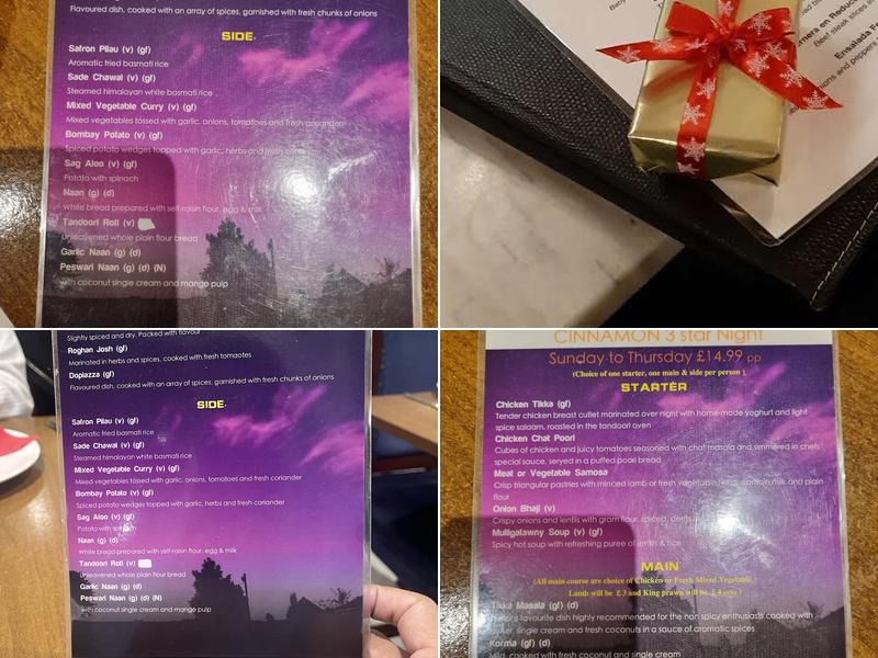 Cinnamon Island Dover | Indian Takeaway Menu