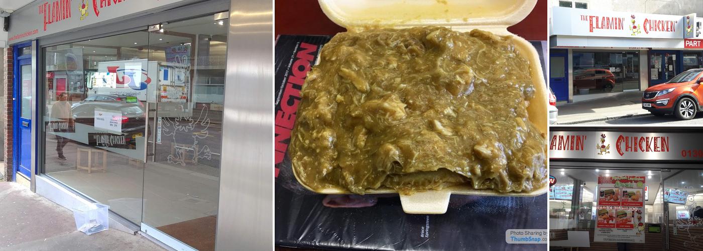 The Flamin Chicken Dover