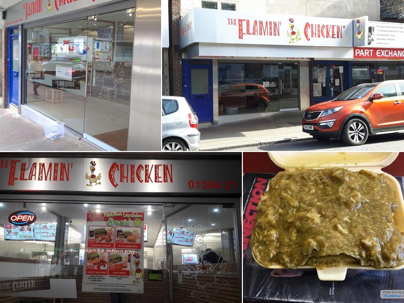 The Flamin Chicken Dover