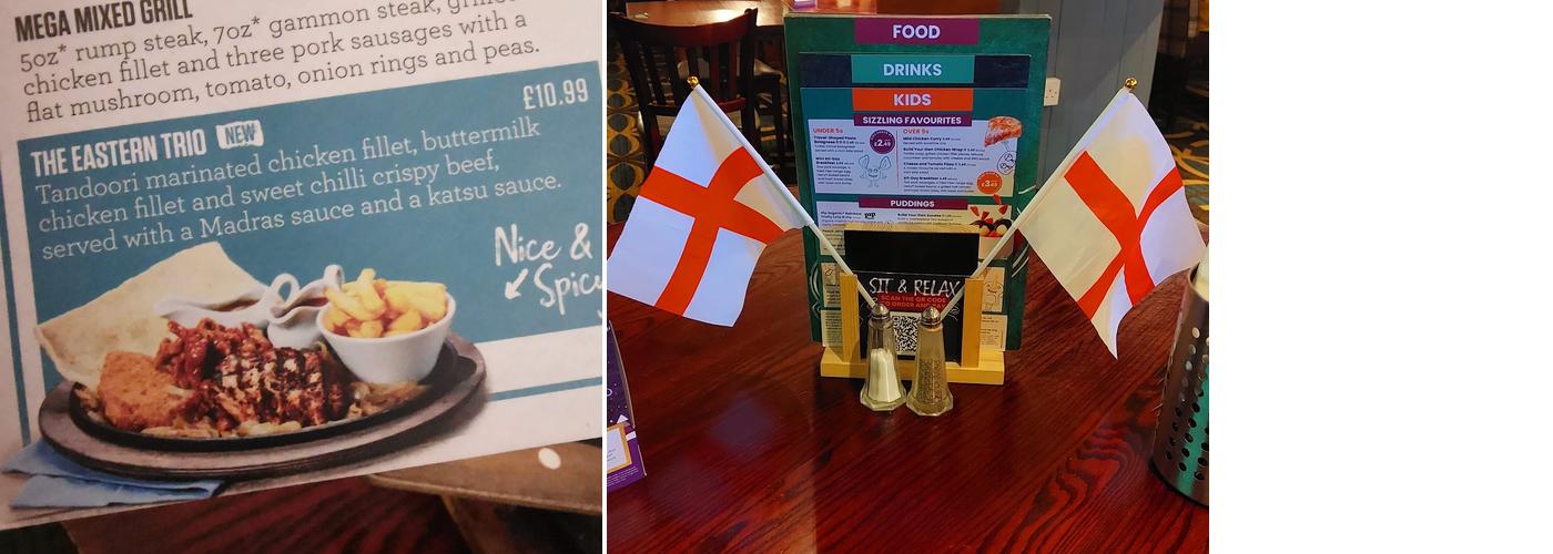 Woodcock New Farnley Leeds Menu