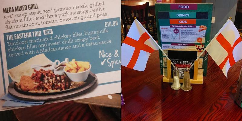 Woodcock New Farnley Leeds Menu