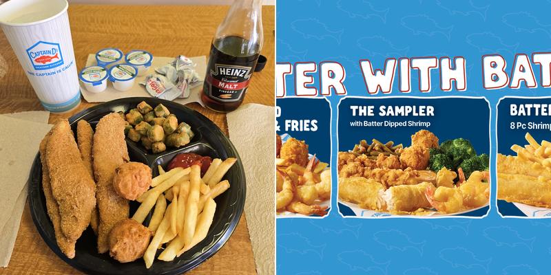 Captain D's Menu