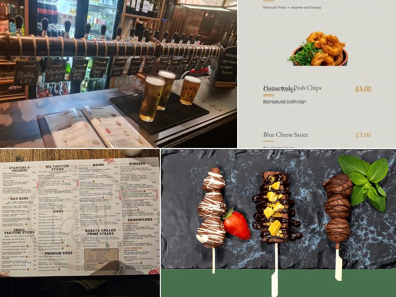 The Blue Stoops Menu