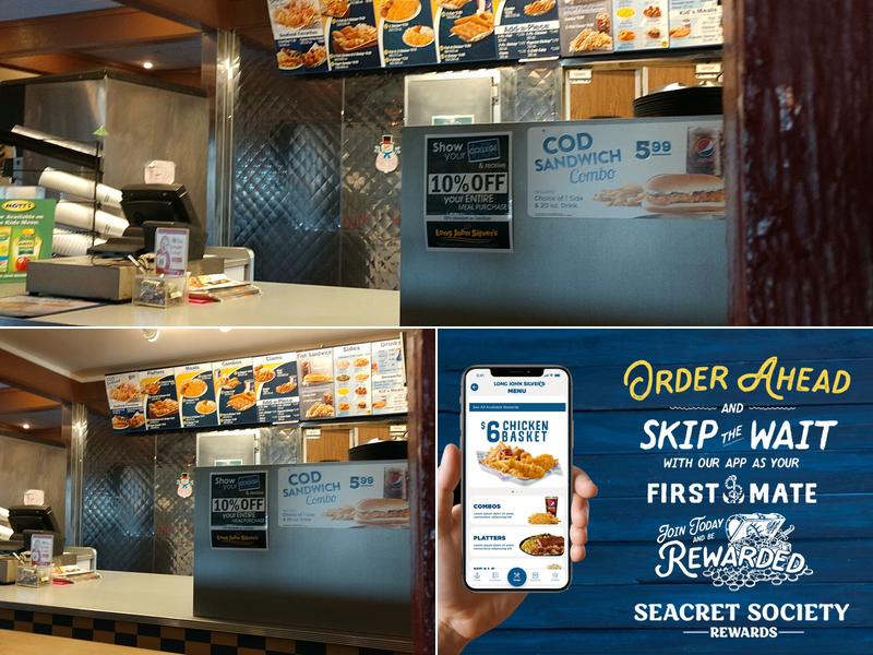 Long John Silver's Menu