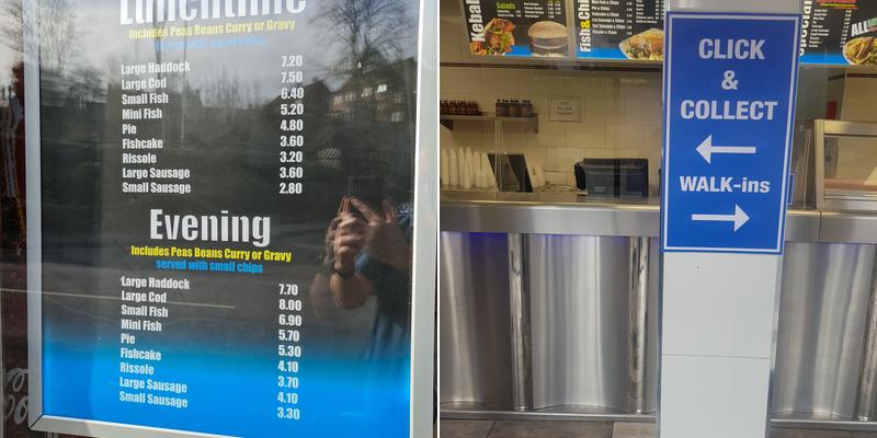 Village Fisheries Menu