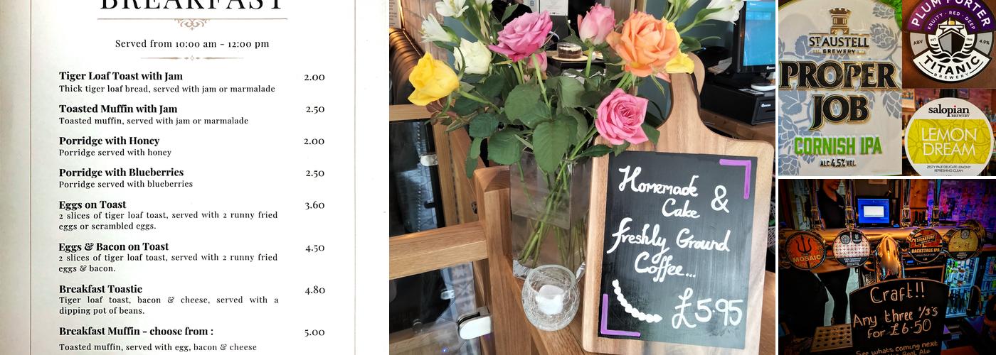 Kingsbridge Bar Menu