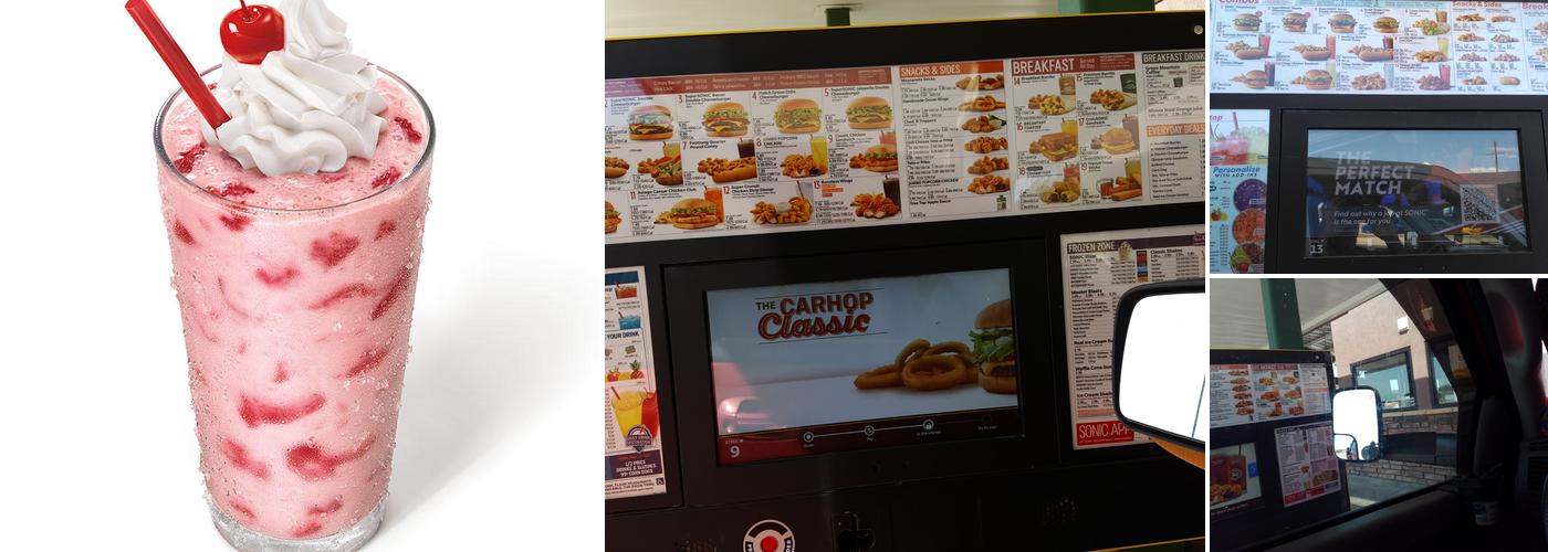 Sonic Drive-In Menu