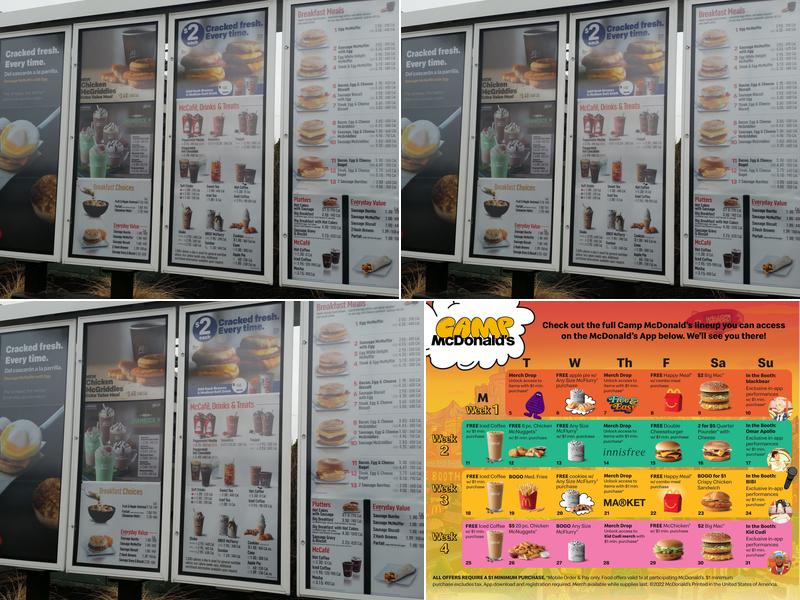 McDonald's Menu