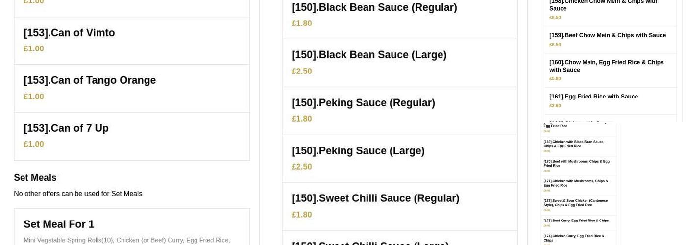 New Kowloon House Menu