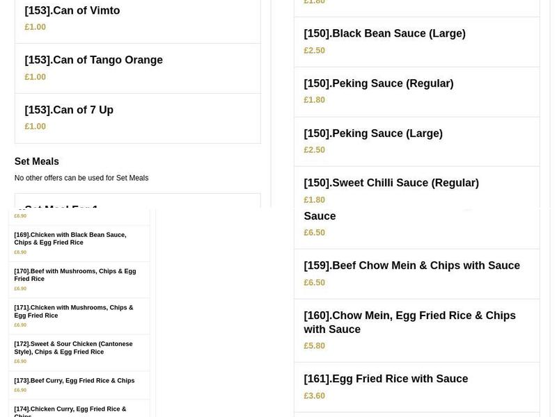 New Kowloon House Menu