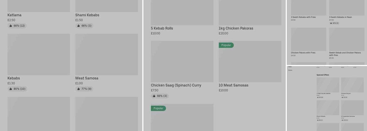 Danyal Sweet Centre Menu