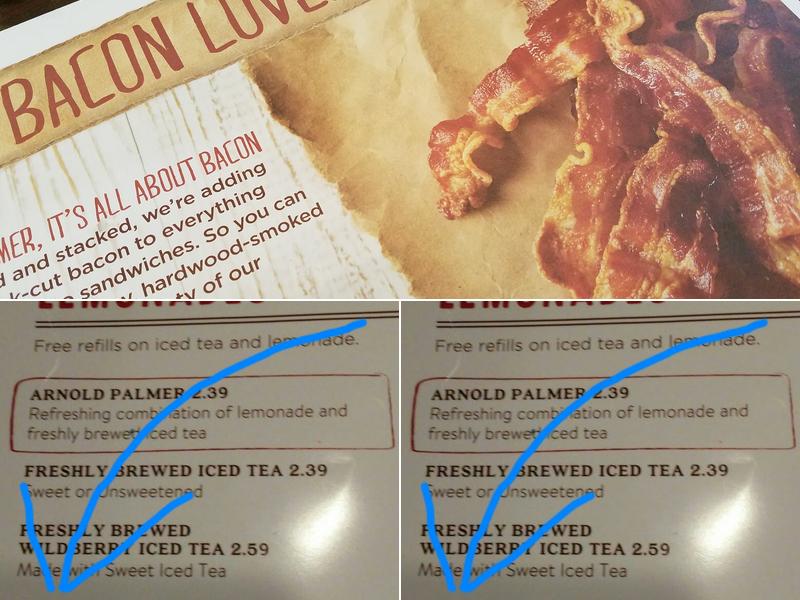 Bob Evans Menu