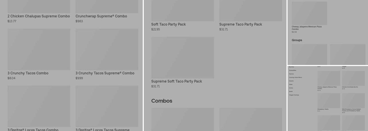 Taco Bell Menu